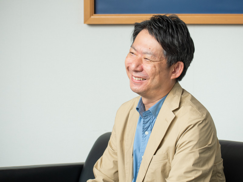 CMの影響について笑顔で話してくれた千田竜也さん